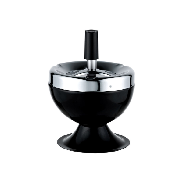 Angelo Τασάκι Spin Metal Black 400048 - Χονδρική